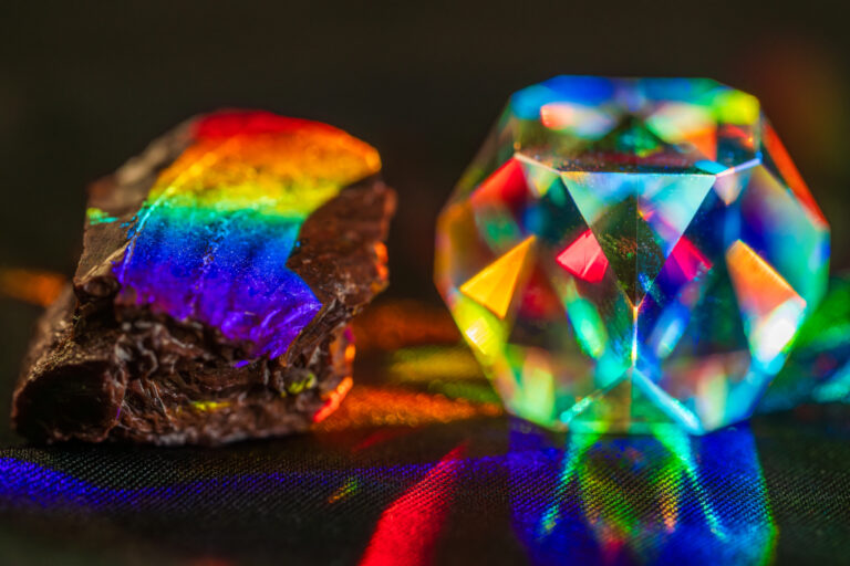 crystals form in nature