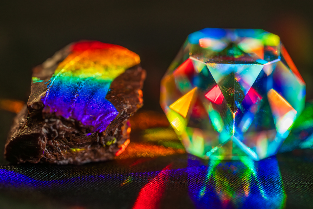 crystals form in nature