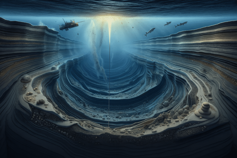 sediment at the bottom of the oceans
