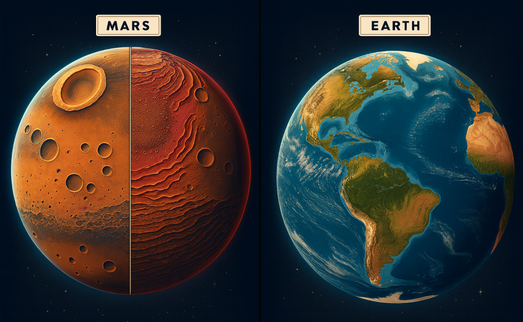 basins on mars
