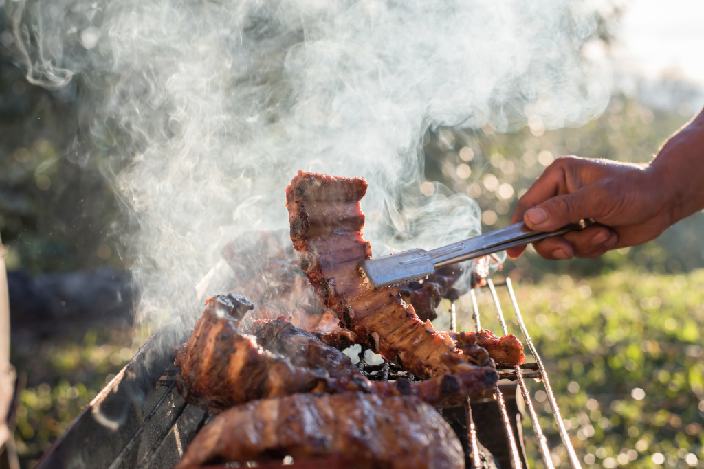 contaminated meat