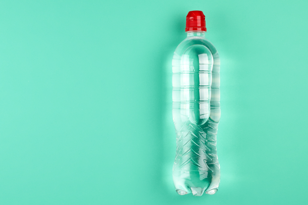 why the plastic looks different at the bottom