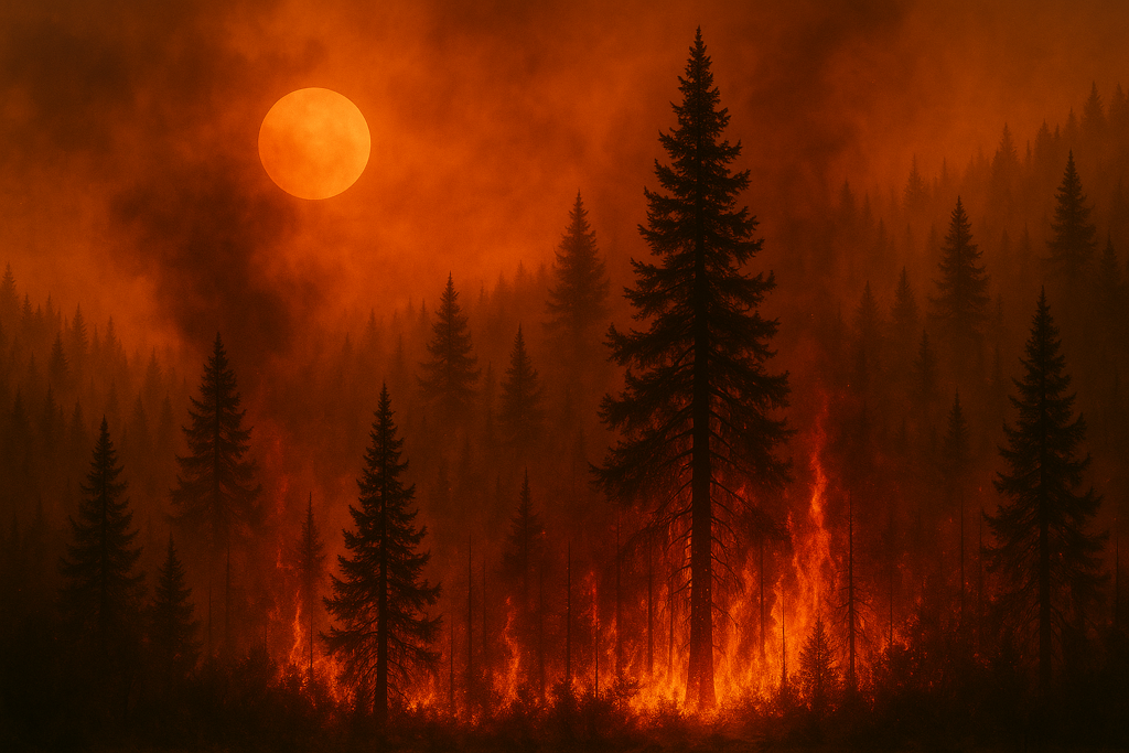 wildfires in the pacific northwest