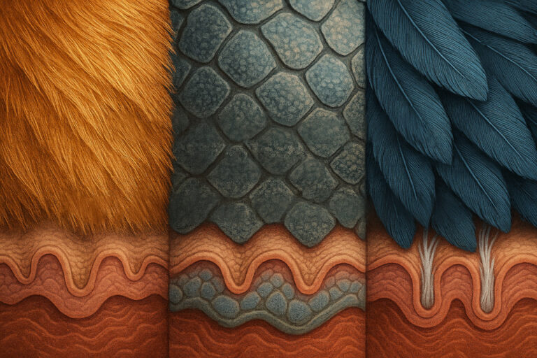 what do fur and scale have in common